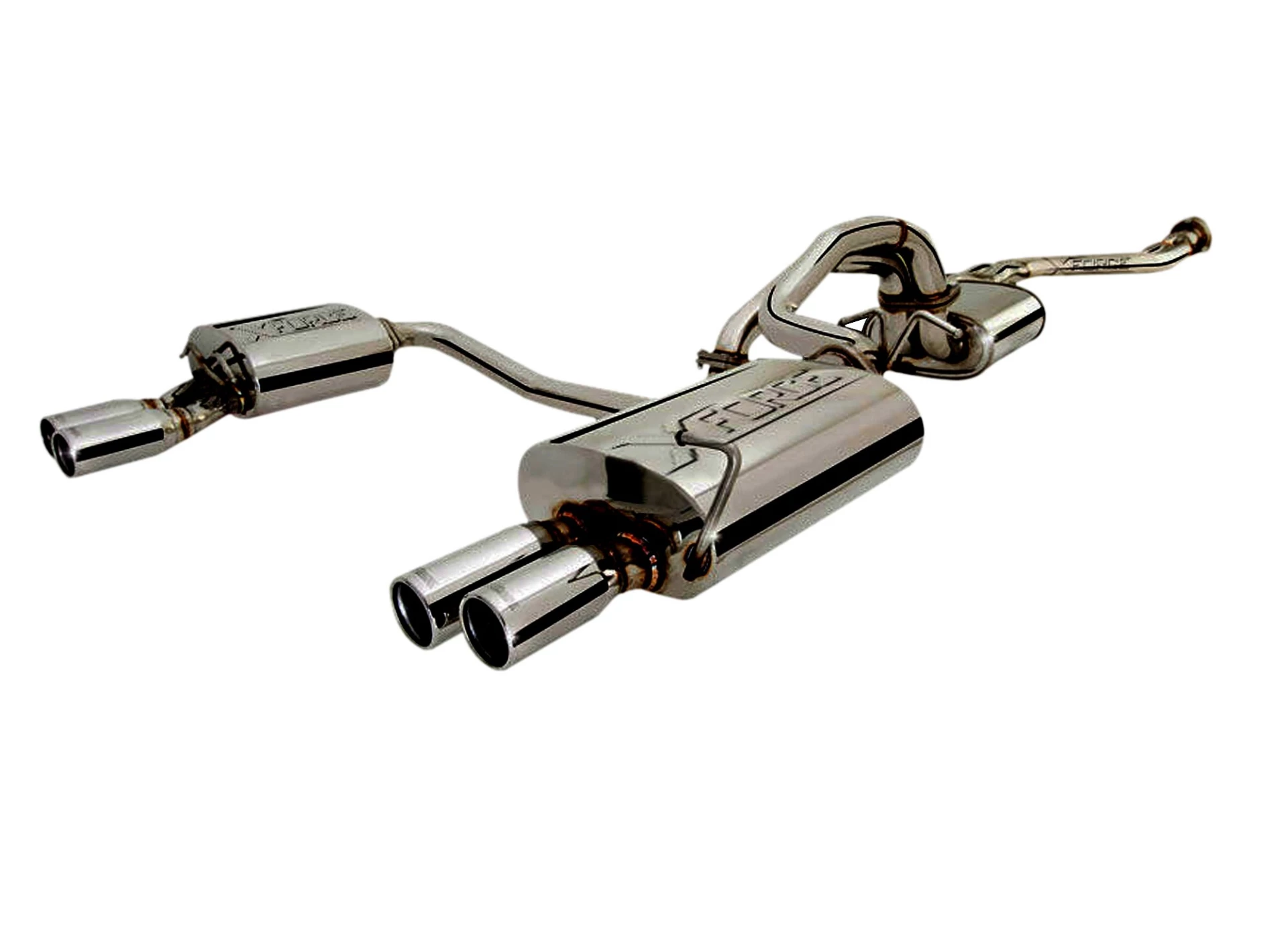 Ford FG Falcon Turbo Sedan Twin 2.5inch Cat Back Exhaust System