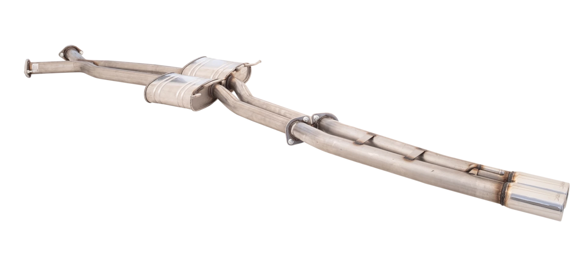 Holden V8 Sedan VT-VZ 5.7L Twin 2.5" Cat Back Exhaust with Straight Pipe Rear