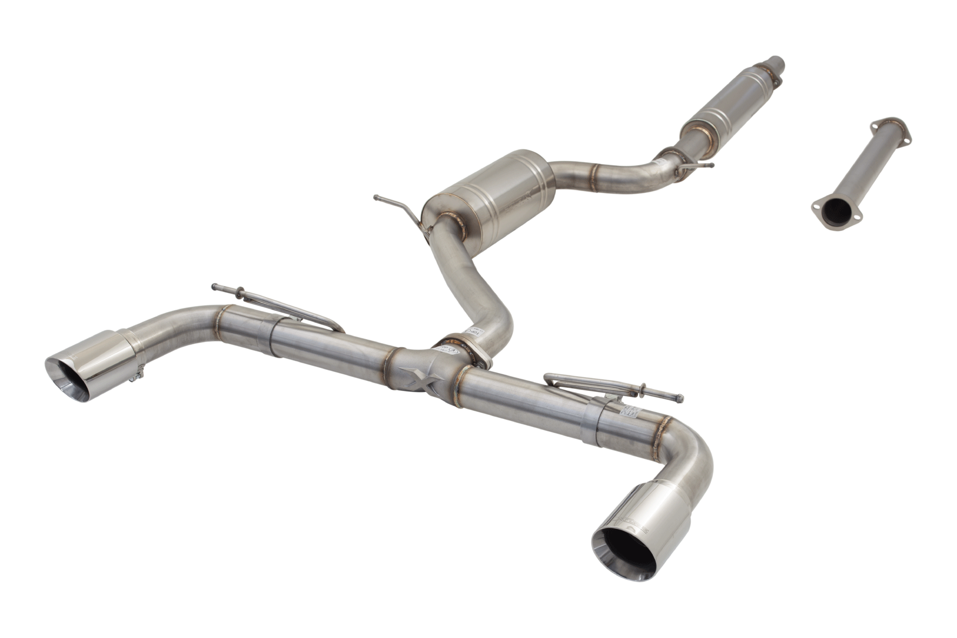 VW GOLF GTI MK7 to MK8 Cat Back Exhaust System