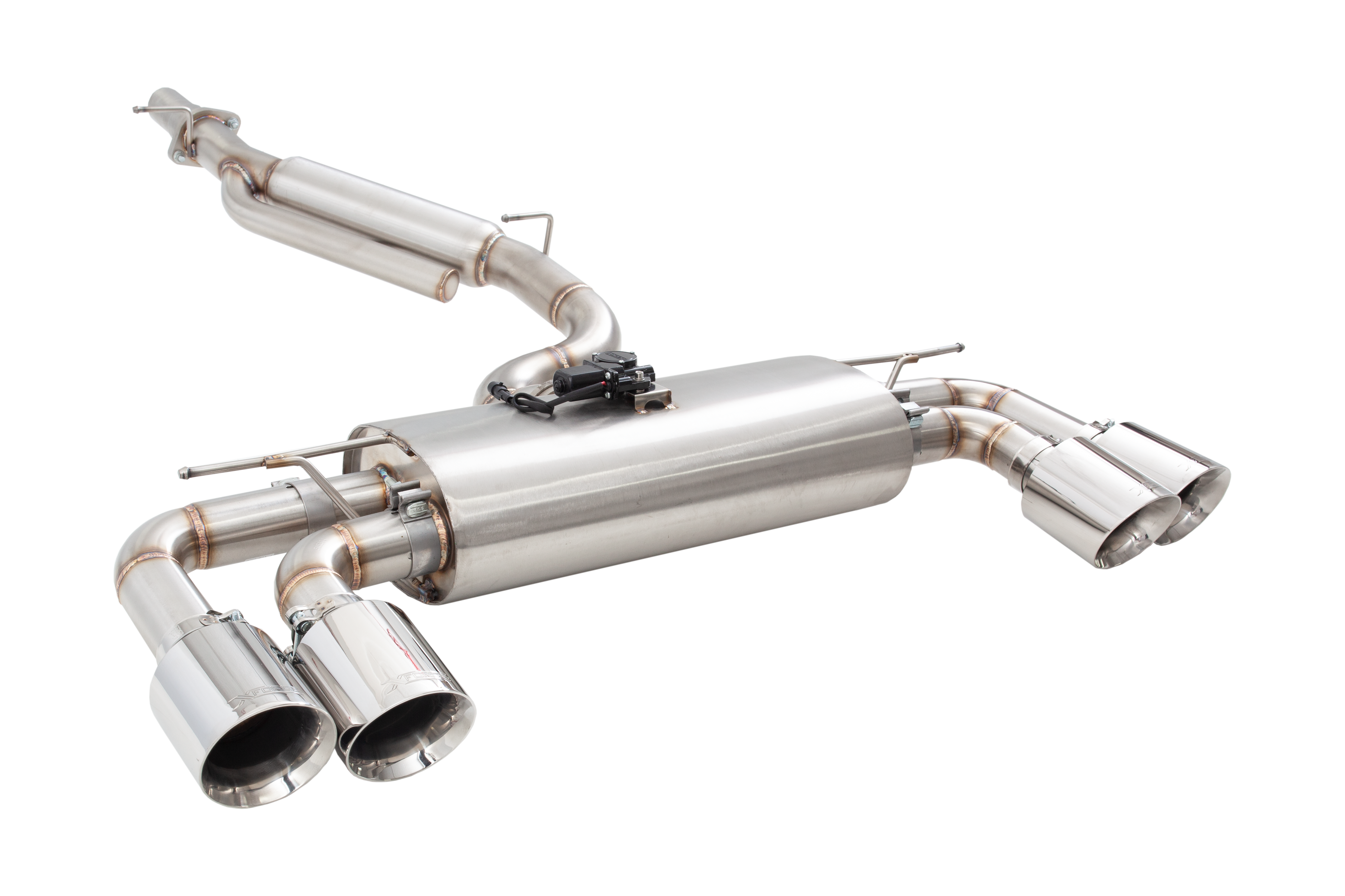 VW GOLF R MK7 Varex Valved Cat Back Exhaust System