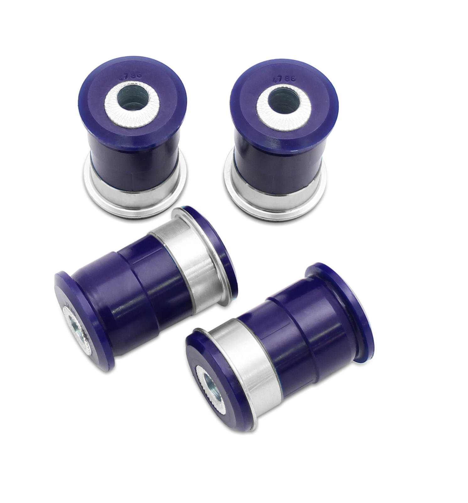 Nissan Navara 2015-on Super Pro Control Arm Lower Inner Bush Kit - Extra Double Offset - Front - SPF4786XK