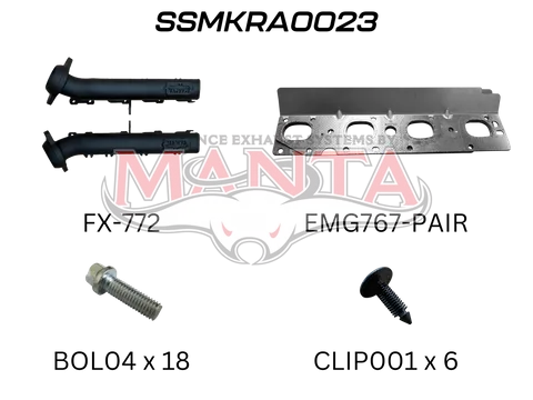 DT RAM 1500 5.7L V8 Manta Replacement Manifold