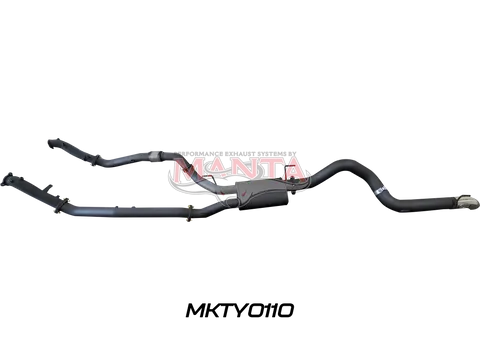 VDJ200 DPF 3IN DUAL NO CAT, MUFFLER, 4IN TAILPIPE