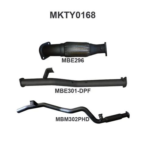 VDJ76 V8 WAGON 3IN WITHOUT CAT, HOTDOG DPF