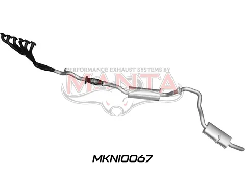 Patrol GU 4.5L Full System with Centre Muffler & Rear Hotdog