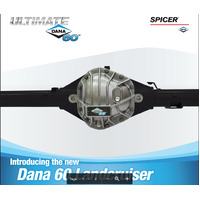 CalOffroad Dana 60 Diff rear track correction suits Landcruiser 76, 78,79 series