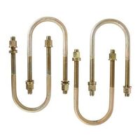 Round Top U Bolt, 90 mm x 210 mm x 14 mm
